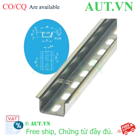 Ảnh của Thanh cài thiết bị điện PHOENIX CONTACT NS 35-15 PERF 2000MM 