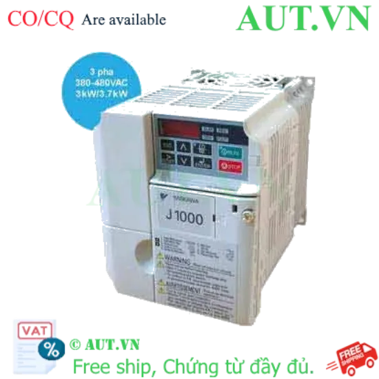 Ảnh của Biến tần 3 pha CIMR-JT4A0009BAA Yaskawa 380-440VAC