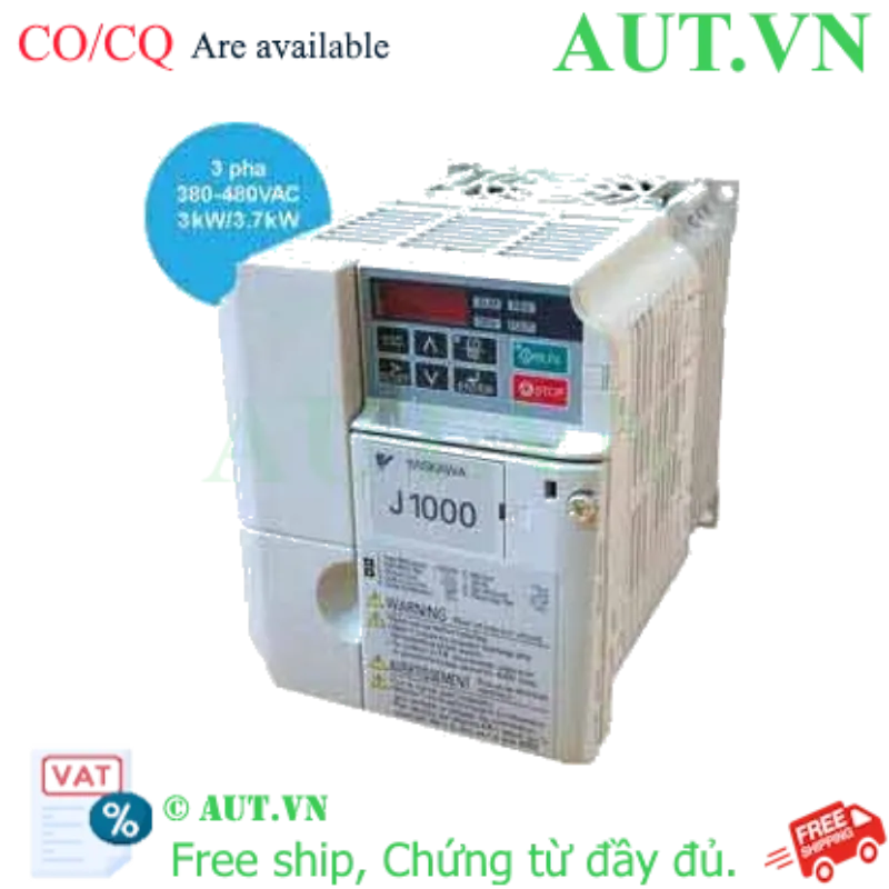 Ảnh của Biến tần 3 pha CIMR-JT4A0009BAA Yaskawa 380-440VAC