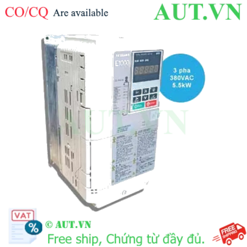 Ảnh của Biến tần Yaskawa CIMR-ET4A0011FAA 3 pha 380VAC 5.5kW 11.1A 200Hz