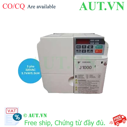 Ảnh của Biến tần YASKAWA CIMR-JT2A0020BAA 3 pha 220VAC 3.7kW/5.5kW
