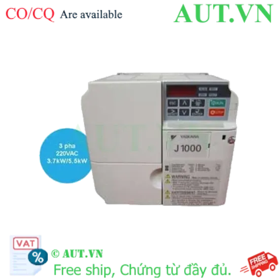 Ảnh của Biến tần YASKAWA CIMR-JT2A0020BAA 3 pha 220VAC 3.7kW/5.5kW