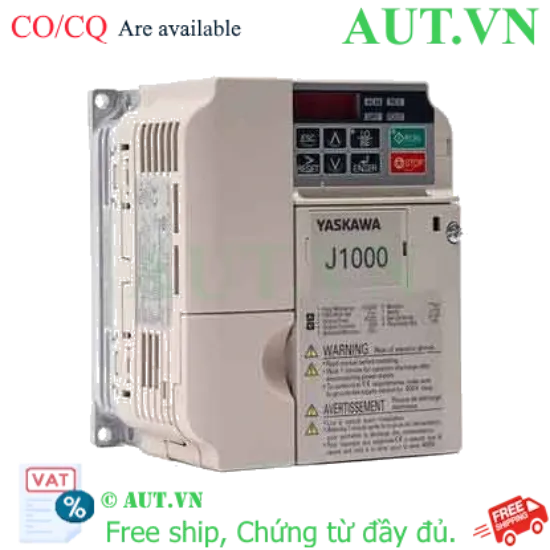 Ảnh của Biến tần YASKAWA CIMR-JT4A0002BAA 3 pha 380VAC 0.4kW/0.75kW