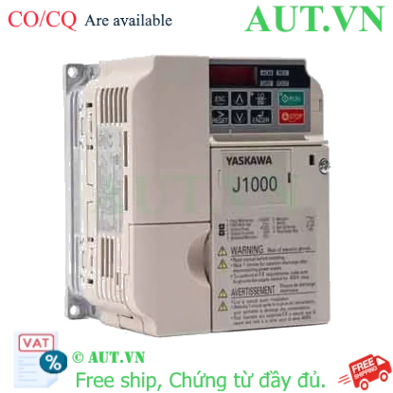 Ảnh của Biến tần YASKAWA CIMR-JT4A0002BAA 3 pha 380VAC 0.4kW/0.75kW