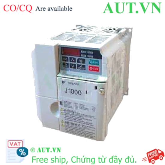 Ảnh của Biến tần YASKAWA CIMR-JTBA0002BAA 1 pha 220VAC 0.2kW/0.4kW
