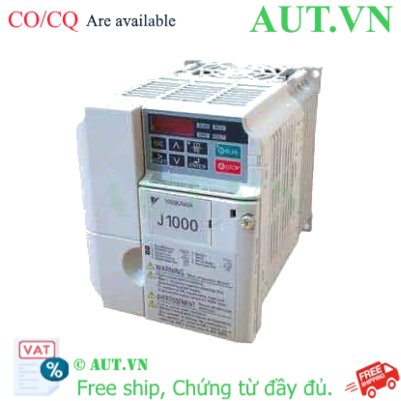 Ảnh của Biến tần YASKAWA CIMR-JTBA0002BAA 1 pha 220VAC 0.2kW/0.4kW