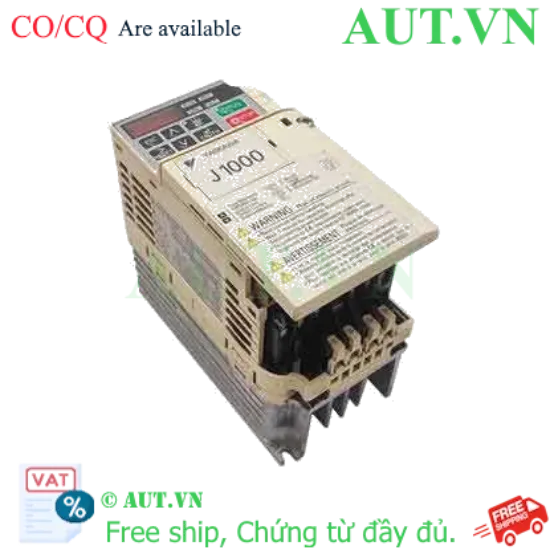 Ảnh của Biến tần YASKAWA CIMR-JTBA0003BAA 1 pha 220VAC 0.4kW/0.75kW