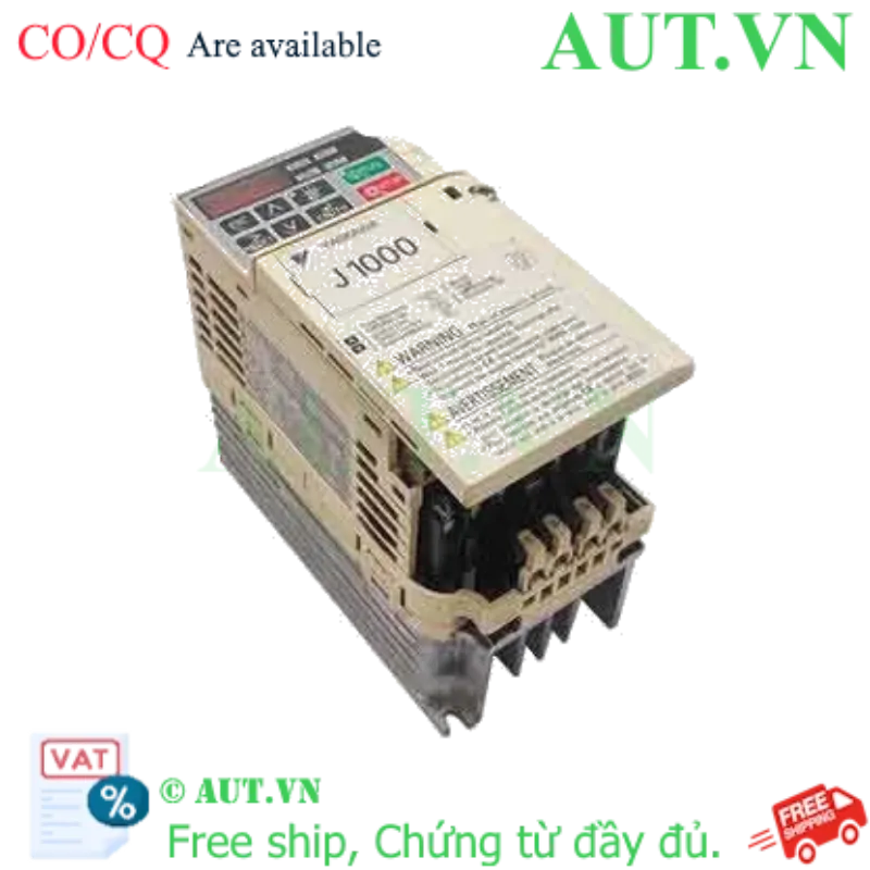 Ảnh của Biến tần YASKAWA CIMR-JTBA0003BAA 1 pha 220VAC 0.4kW/0.75kW