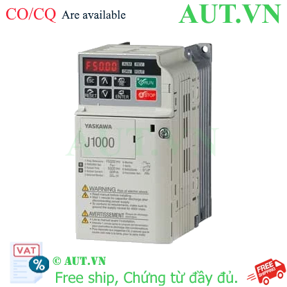Ảnh của Biến tần YASKAWA CIMR-JTBA0006BAA 1 pha 220VAC 0.75kW/1.1kW
