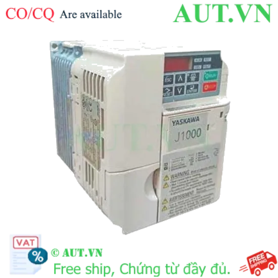 Ảnh của Biến tần YASKAWA CIMR-JTBA0010BAA 1 pha 220VAC 1.5kW/2.2kW