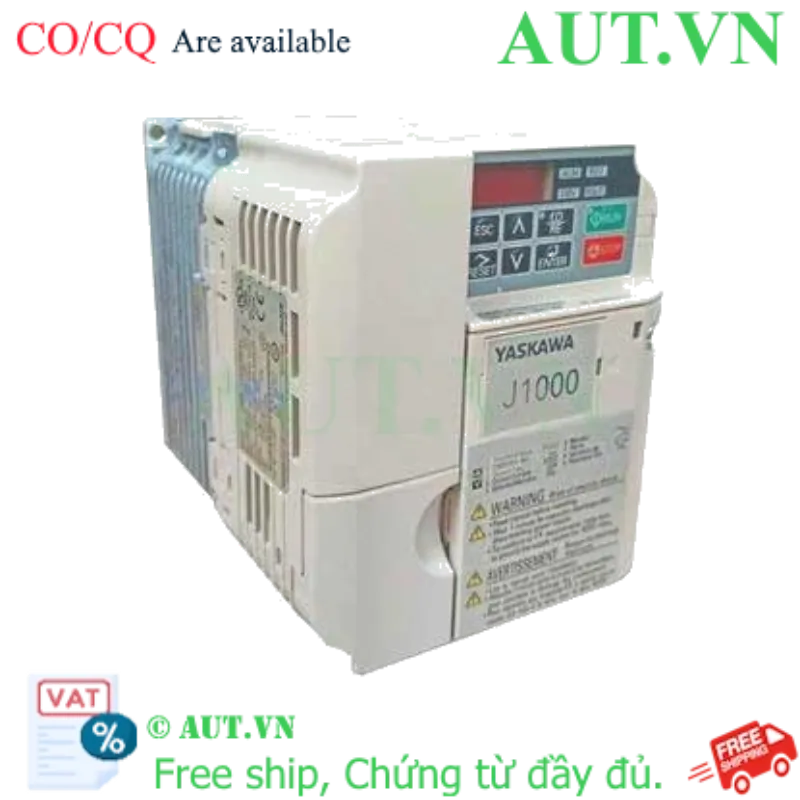 Ảnh của Biến tần YASKAWA CIMR-JTBA0010BAA 1 pha 220VAC 1.5kW/2.2kW