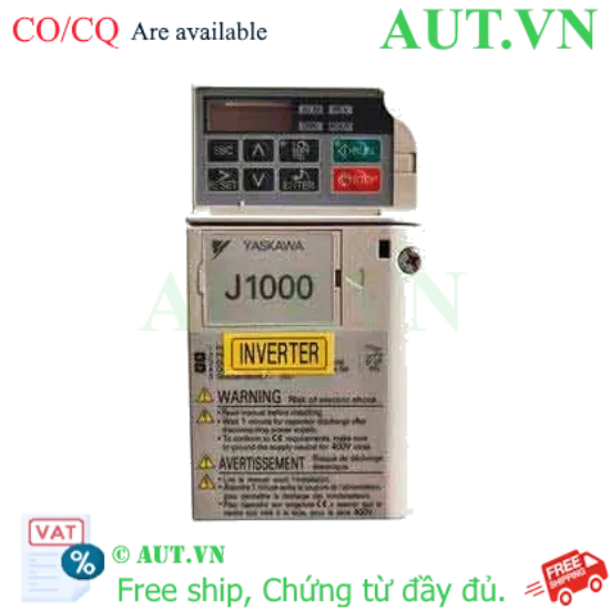 Ảnh của CIMR-JT2A0004BAA - Biến tần Yaskawa 3 pha, 0.4-0.75kW