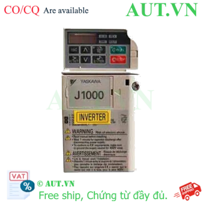 Ảnh của CIMR-JT2A0004BAA - Biến tần Yaskawa 3 pha, 0.4-0.75kW
