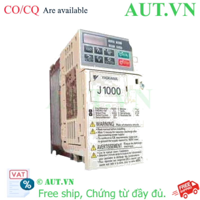 Ảnh của CIMR-JT2A0006BAA - Biến tần Yaskawa 3 pha, 0.75-1.1kW