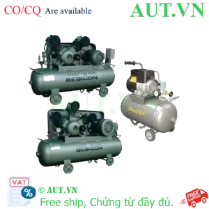 Ảnh của Máy nén khí piston gắn bình đựng khí ngang HITACHI 1.5OP-9.5GS5A 