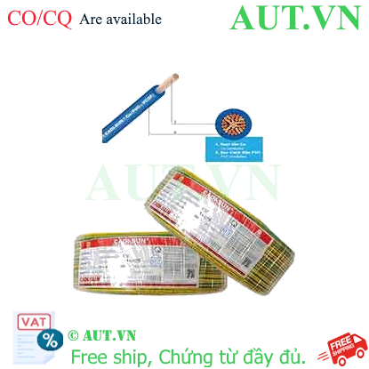 Ảnh của Dây điện đơn mềm VCSF 1x0.75-E Cadisun - 200m - 300/500V