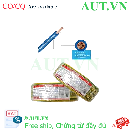 Ảnh của Dây điện đơn mềm ruột đồng CADISUN VCSF 1x1.0-E 