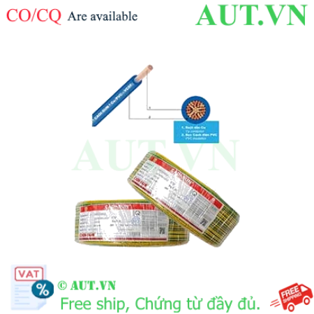 Ảnh của Dây điện đơn mềm ruột đồng CADISUN VCSF 1x1.0-E 