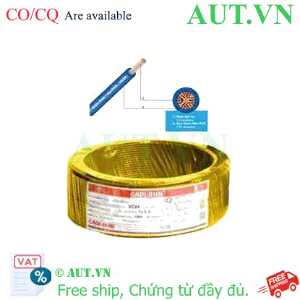 Ảnh của Dây điện đơn mềm ruột đồng CADISUN VCSF 1x1.5-Y 
