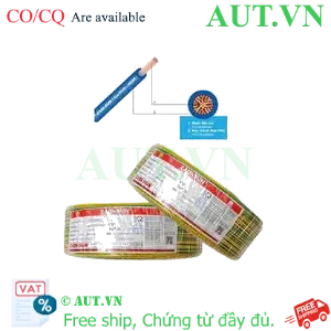 Ảnh của Dây điện đơn mềm ruột đồng CADISUN VCSF 1x1.5-E 