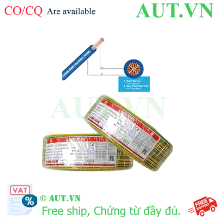 Ảnh của Dây điện đơn mềm ruột đồng CADISUN VCSF 1x1.5-E 