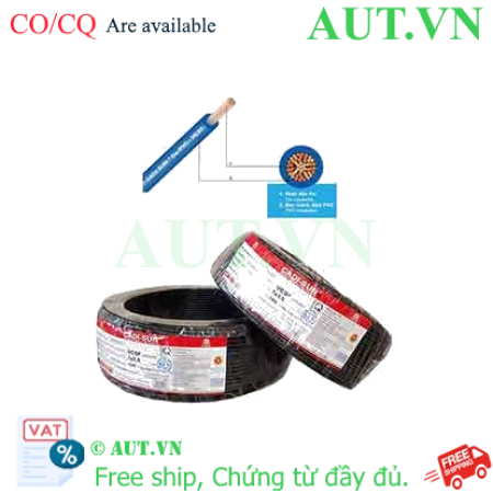 Ảnh của Dây điện đơn mềm ruột đồng CADISUN VCSF 1x2.5-B 