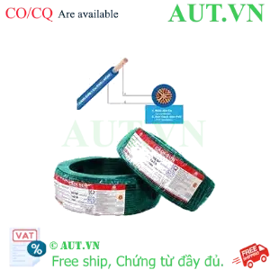 Ảnh của Dây điện đơn mềm ruột đồng CADISUN VCSF 1x2.5-G 