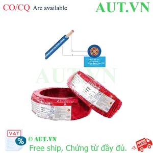 Ảnh của Dây điện đơn mềm ruột đồng CADISUN VCSF 1x2.5-R 