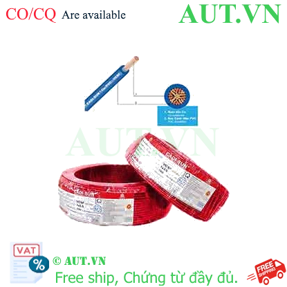 Ảnh của Dây điện đơn mềm ruột đồng CADISUN VCSF 1x2.5-R 