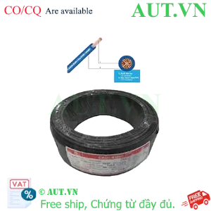 Ảnh của Dây điện đơn mềm ruột đồng CADISUN VCSF 1x4.0-B 