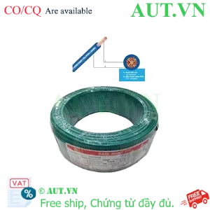 Ảnh của Dây điện đơn mềm ruột đồng CADISUN VCSF 1x4.0-G 
