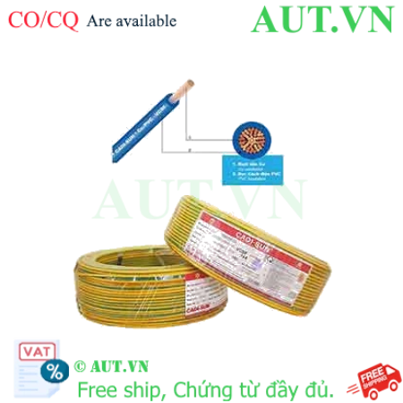 Ảnh của Dây điện đơn mềm ruột đồng CADISUN VCSF 1x4.0-E 