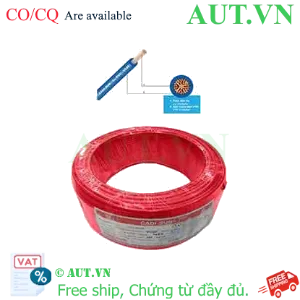 Ảnh của Dây điện đơn mềm ruột đồng CADISUN VCSF 1x4.0-R 