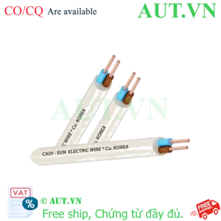 Ảnh của Dây điện 2 lõi, dây tròn CADISUN | VCTF 2x2.5 - 300/500V