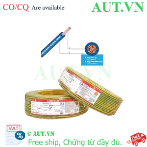 Ảnh của Dây điện đơn mềm ruột đồng CADISUN VCSF 1x6.0-E 