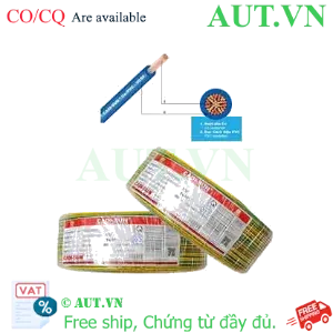 Ảnh của Dây điện đơn mềm ruột đồng CADISUN VCSF 1x10.0-E 