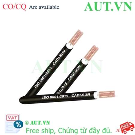 Ảnh của Dây cáp điện (Cu/XLPE/PVC) CADISUN CXV 2x50 .