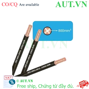 Ảnh của Dây cáp điện (Cu/PVC) CADISUN CV 1x800 (V-75)-B .