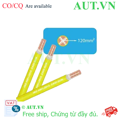 Ảnh của Dây cáp điện (Cu/PVC) CADISUN CV 1x120 (V-75)-Y .