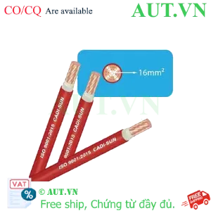 Ảnh của Dây cáp điện (Cu/PVC) CADISUN CV 1x16 (V-75)-R .