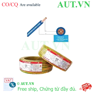 Ảnh của Dây điện đơn mềm ruột đồng CADISUN VCSF 1x0.5-E 