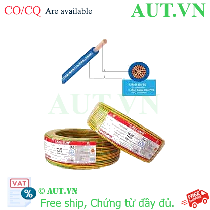 Ảnh của Dây điện đơn mềm ruột đồng CADISUN VCSF 1x0.5-E 