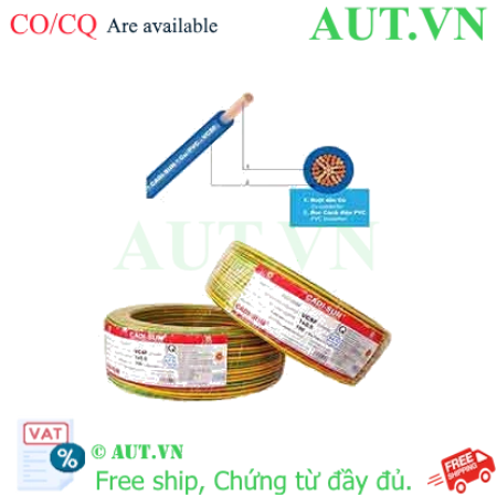 Ảnh của Dây điện đơn mềm ruột đồng CADISUN VCSF 1x0.5-E 