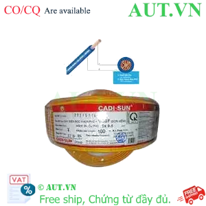 Ảnh của Dây điện đơn mềm ruột đồng CADISUN VCSF 1x0.5-Y 