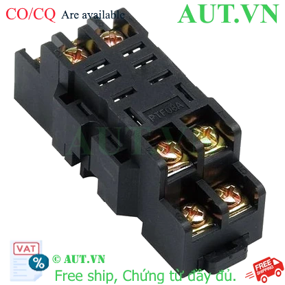 Ảnh của Đế rơ le trung gian Sungho SHRS-LY2 10A 8 chân dẹp lớn