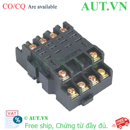 Ảnh của Đế rơ le trung gian Sungho SHRS-LY4 10A 14 chân dẹp lớn