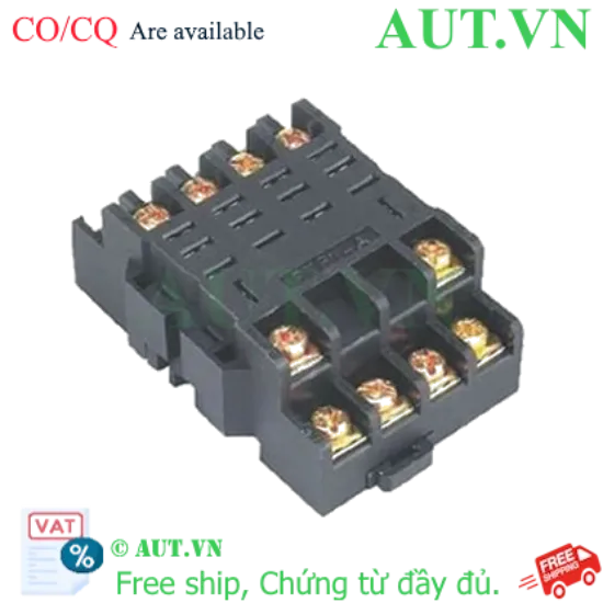 Ảnh của Đế rơ le trung gian Sungho SHRS-LY4 10A 14 chân dẹp lớn