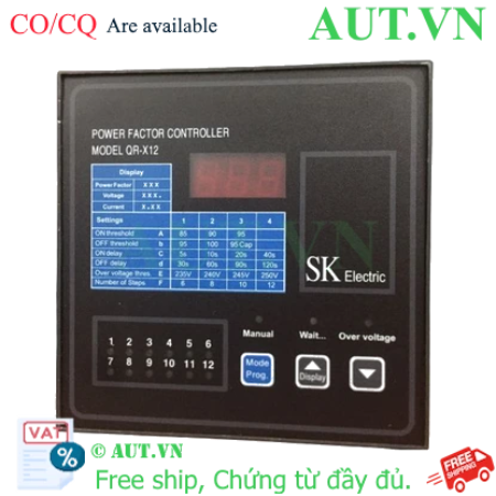 Ảnh của Bộ điều khiển tụ bù SK QR-X12 12 cấp 144x144mm