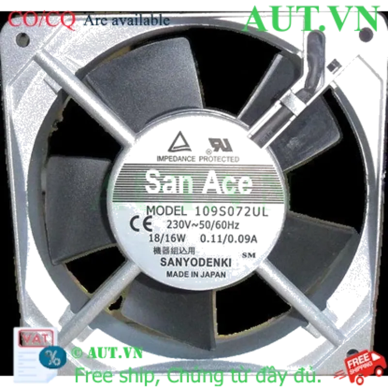 Ảnh của Quạt tủ điện Sanyo Denki 109S072UL
