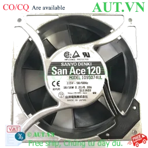 Ảnh của Quạt tủ điện Sanyo Denki 109S074UL
